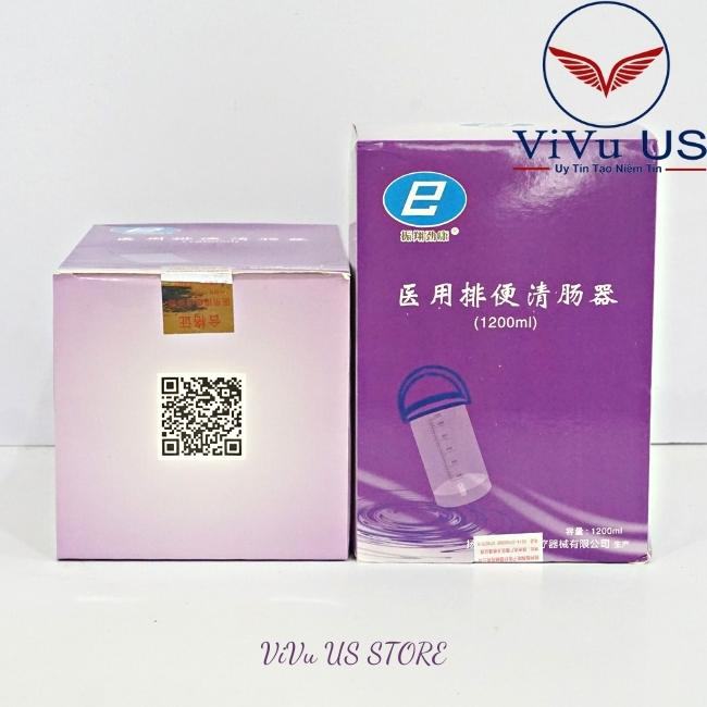 Bình truyền dùng để thải độc cà phê enema 1200ml