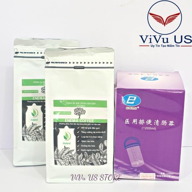 Cà phê thải độc Enema hữu cơ