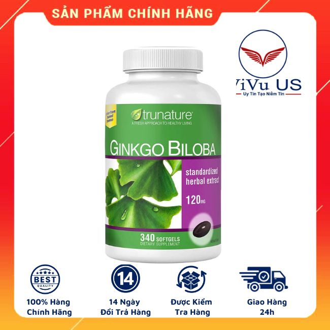 Ginkgo Biloba Trunature 340 vien