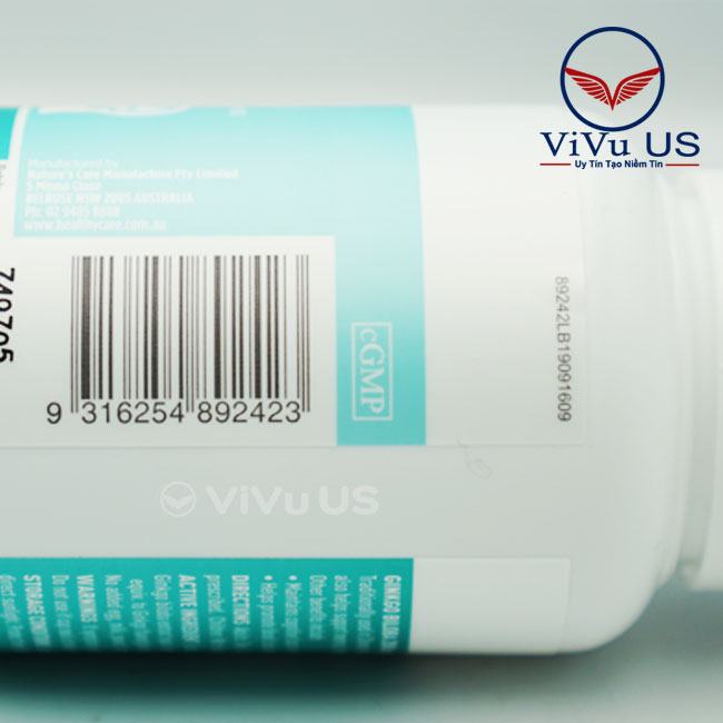 Mã Vạch Ginkgo Biloba 2000mg Healthy Care 100 Viên
