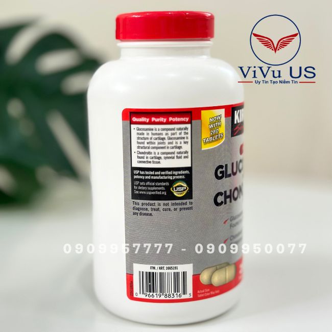 Ma Vach Glucosamine 1500mg Chondroitin 1200mg