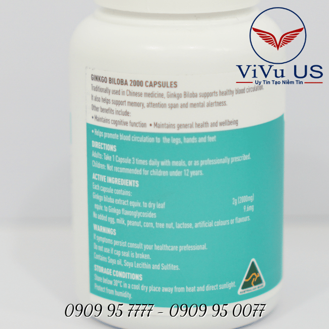 Thành Phần Ginkgo Biloba