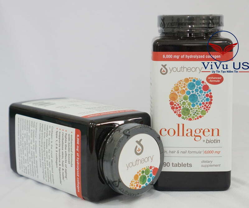 Collagen Youtheory 390 viên 123