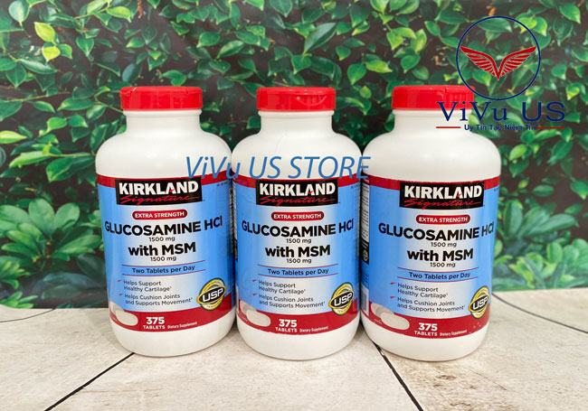 Glucosamine 375 Viên Hcl 1500mg Mỹ