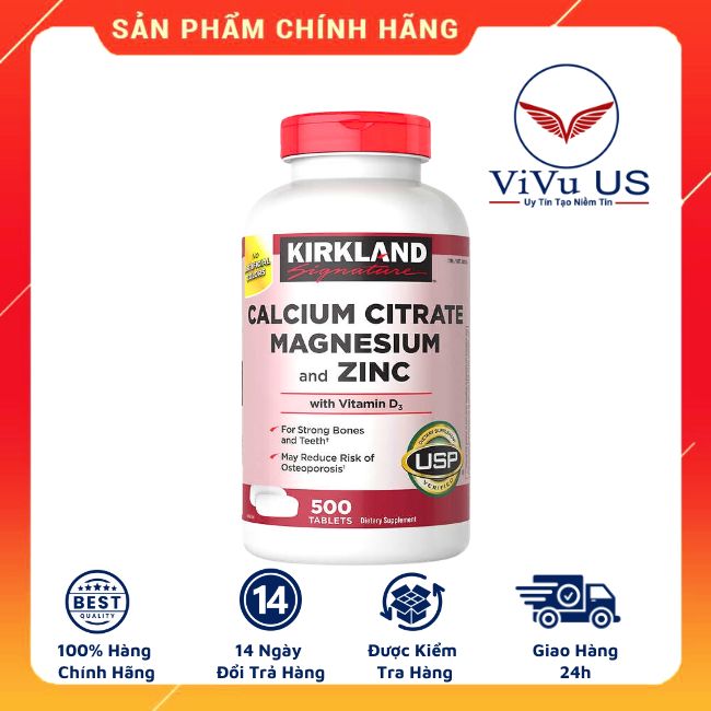 Calcium Citrate Magnesium And Zinc With Vitamin D3