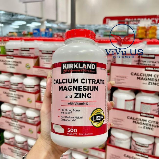 Canxi, Magie Kem Vitamin D3 Kirland