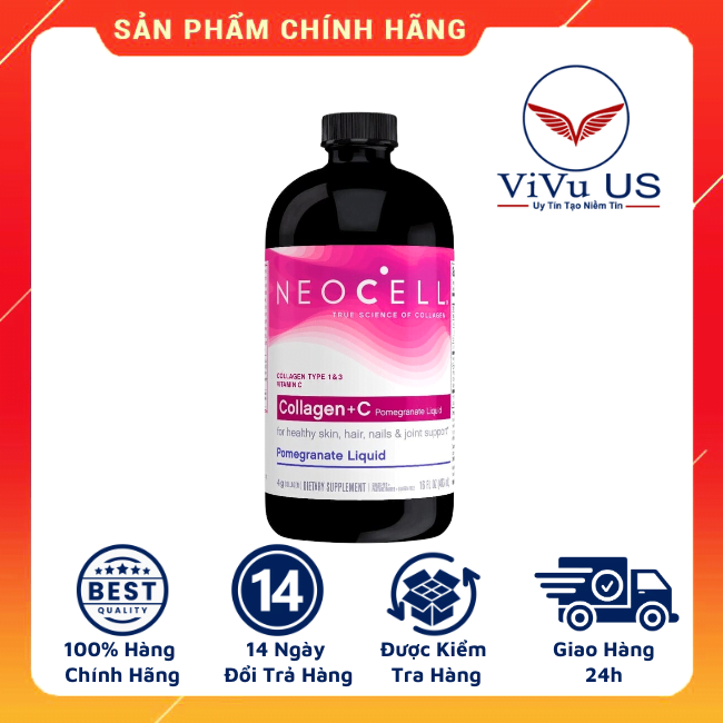 Neocell Collagen C Pomegranate Liquid 473ml.