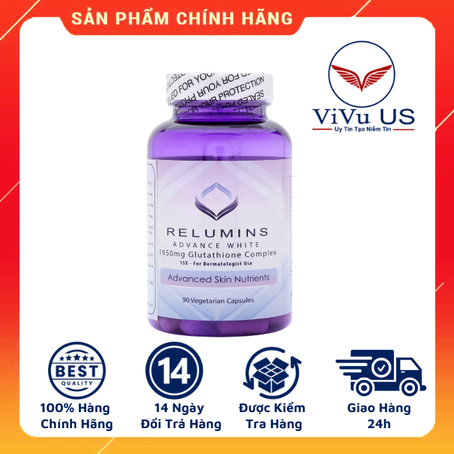 Relumins Advance White 1650mg 90 Vien.