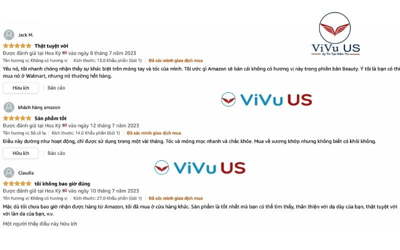 Review Bột Collagen Vital Proteins Trên Amazon