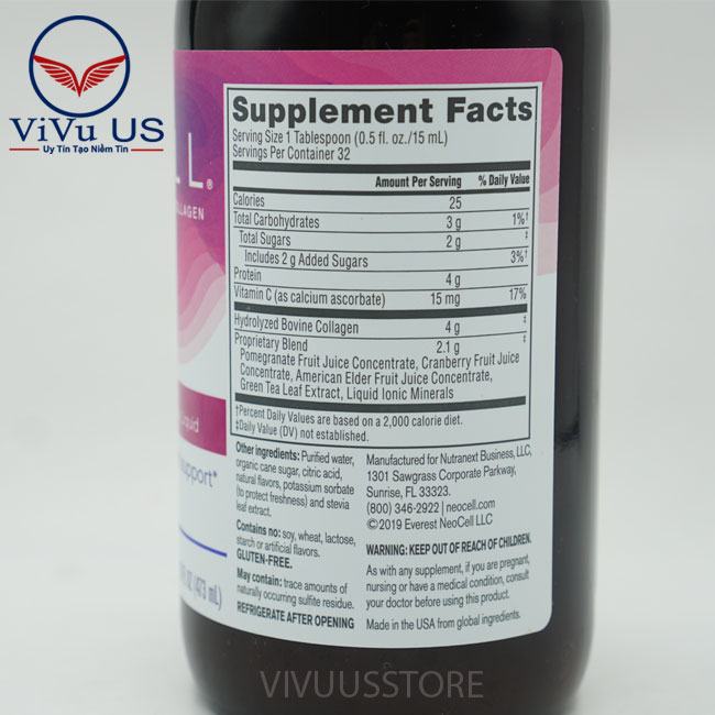 Thành Phần Collagen Lựu