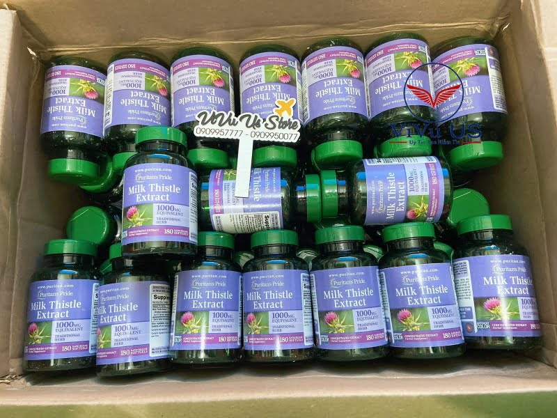 Milk Thistle Extractitan’s Puritan’s Pride 1000mg
