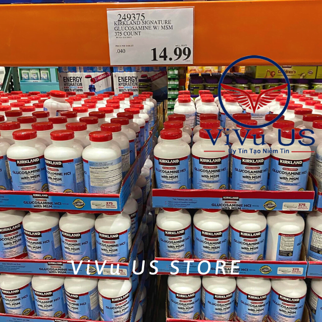 Viên Uống Bổ Khớp Glucosamine Hcl1500mg 375 Viên