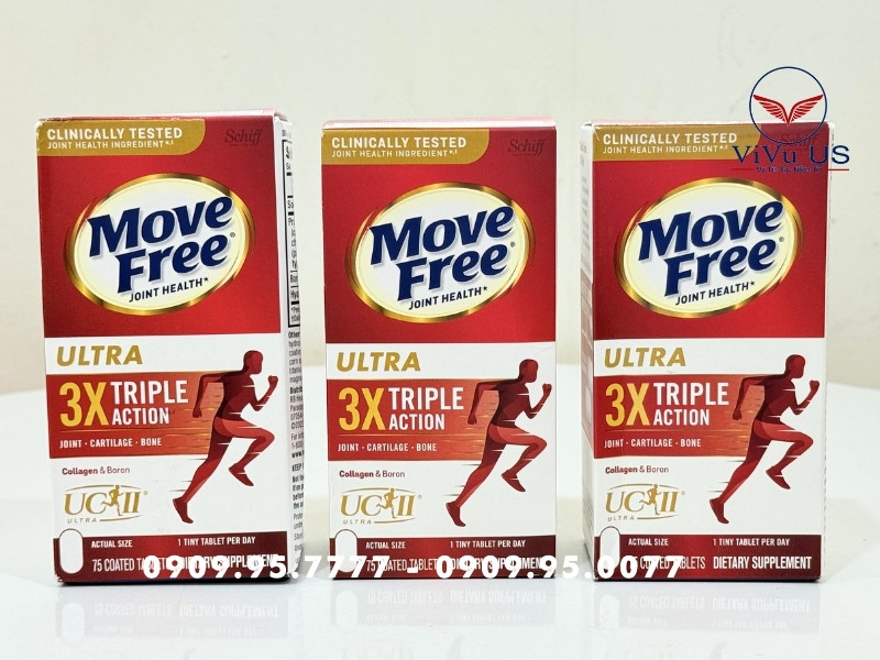 Viên Uống Giảm Các Cơn Đau Khớp Siêu Mạnh Schiff Move Free Ultra 75 Viên