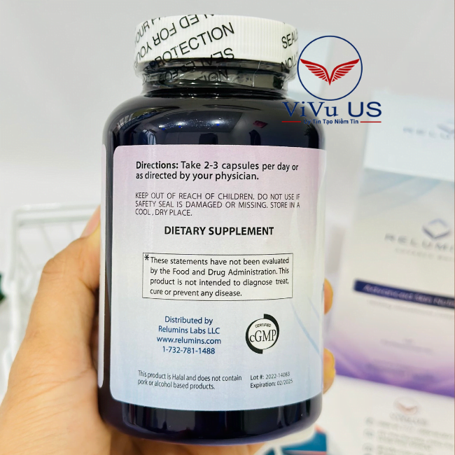 Viên uống Relumins Advance White 1650mg