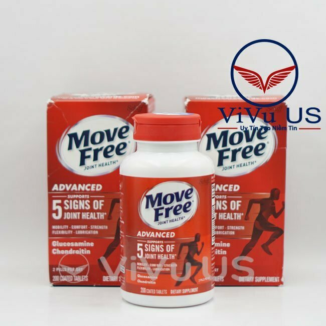 Viên Uống Bổ Khớp Schiff Move Free 200 Viên Joint Health Advanced (mẫu Mới)