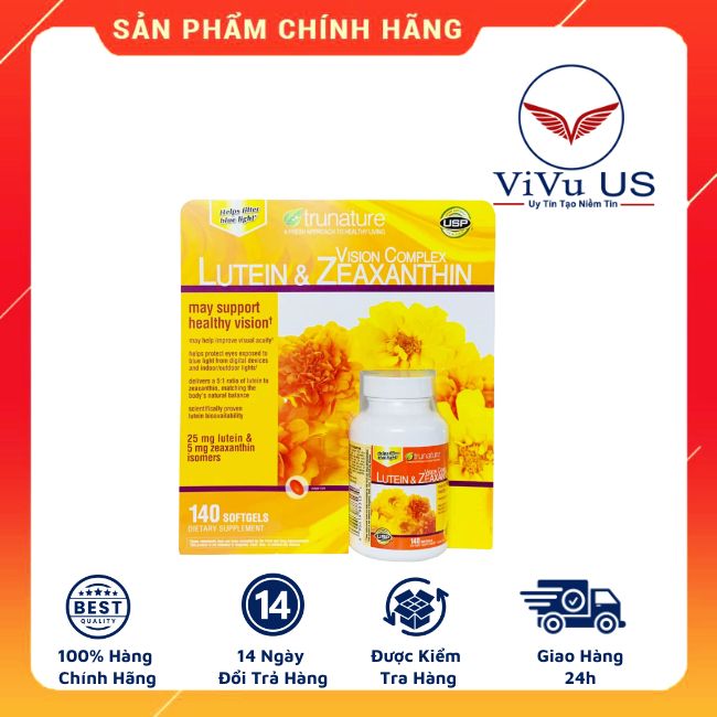 Vision Complex Lutein Zeaxanthin 140 Vien