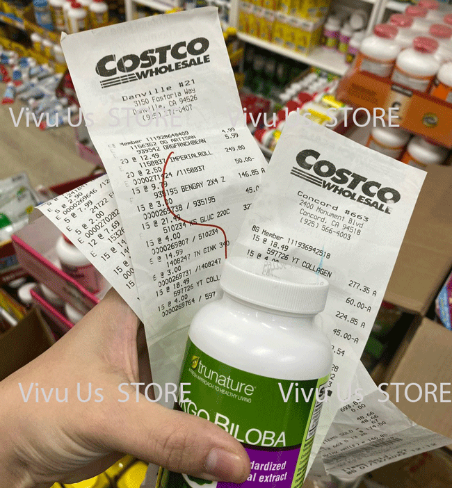 phân biệt hàng thật giả Ginkgo biloba Mỹ