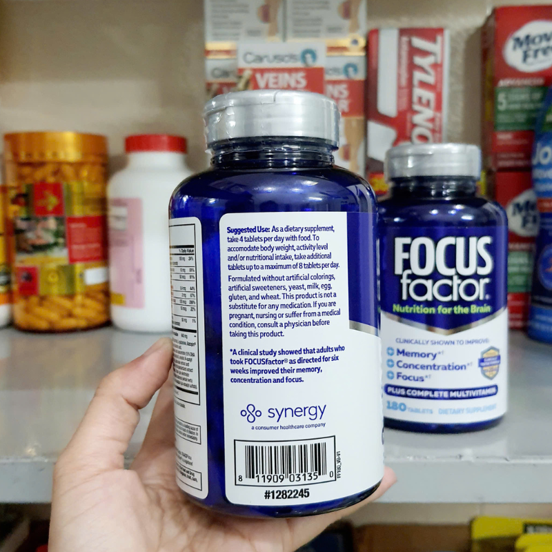 Mã Vạch Focus Factor Nutrition For The Brain 180 Vien