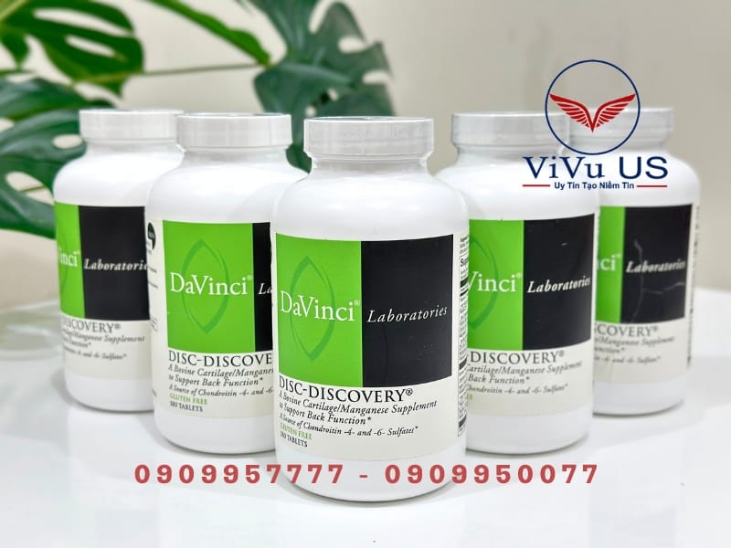 Viên uống Davinci Disc-Discovery 180 viên