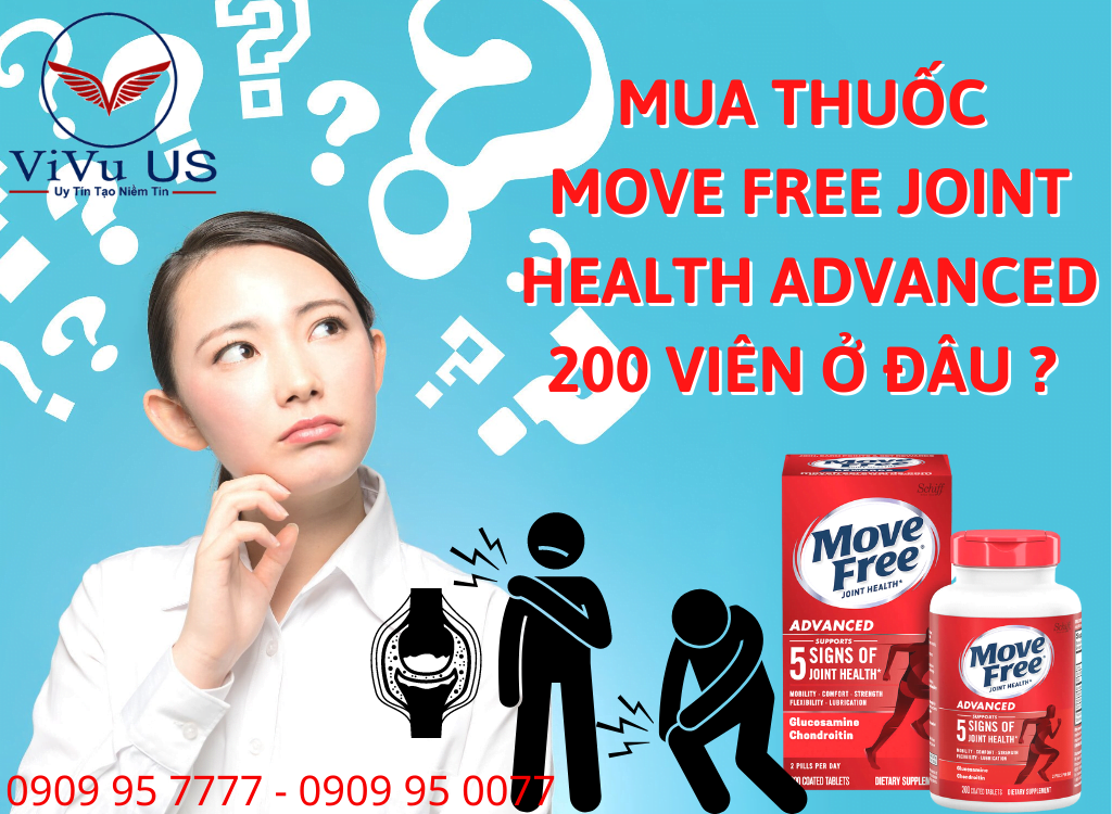 Mua ThuỐc Move Free Joint Healt Advanced 200 ViÊn Ở ĐÂu