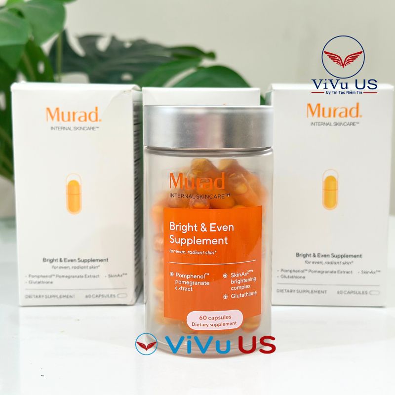 Viên Uống Chống Nắng Murad Pomphenol Sunguard 60 Viên