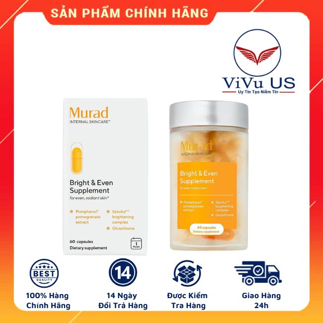 Vien Uong Chong Nang Murad Pomphenol Sunguard 60 Vien