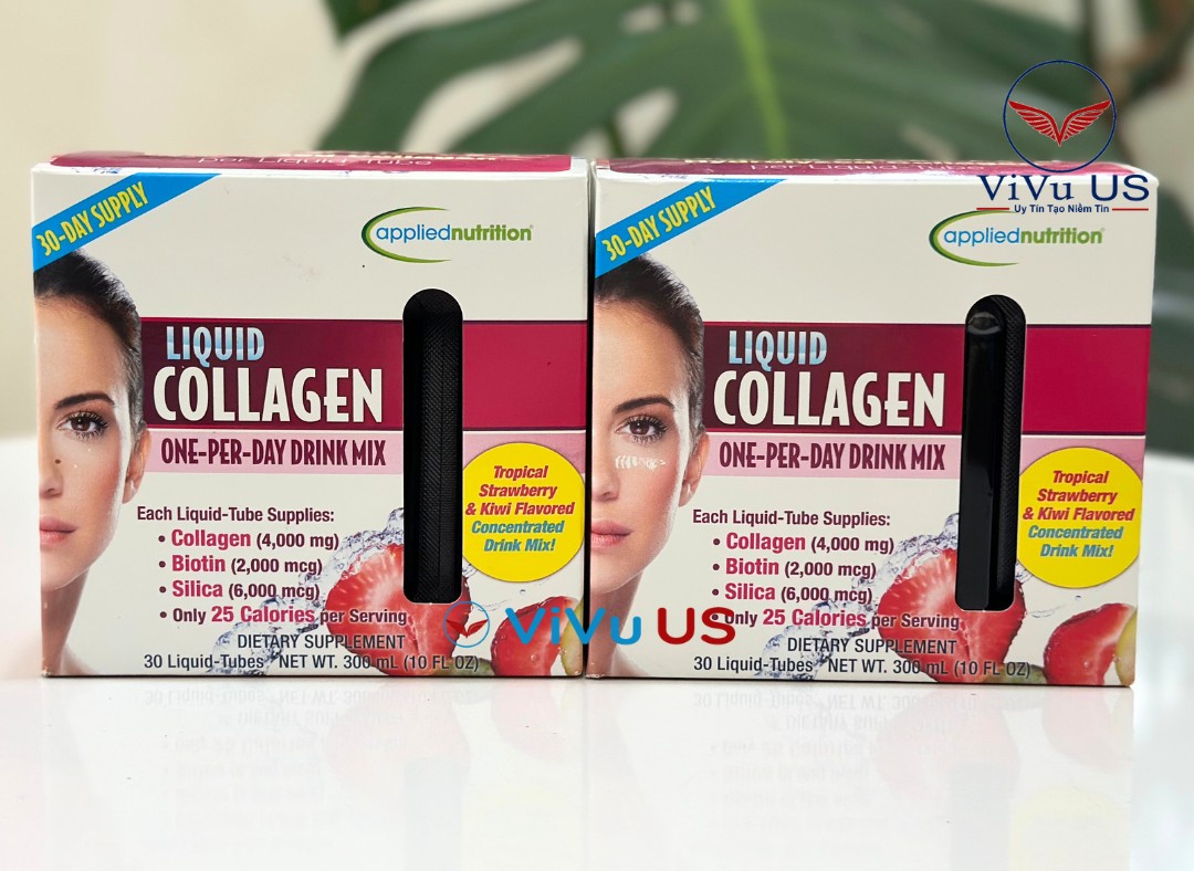 Nước Uống đẹp Da Liquid Collagen Skin 30 Tuýp Của Mỹ
