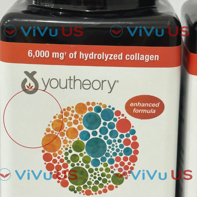 Cách phân biệt hàng thật và giả Collagen Youtheory 1 2 & 3 Của Mỹ