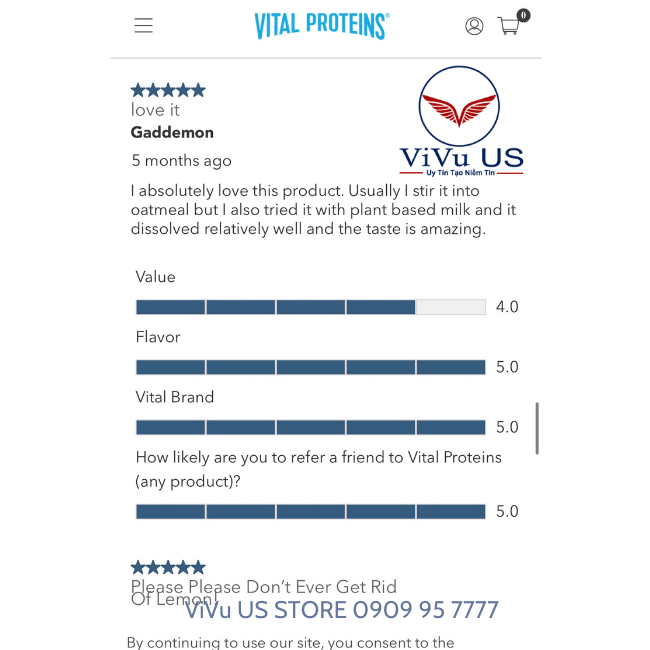 Reviews Vital Proteins Collagen Lemon
