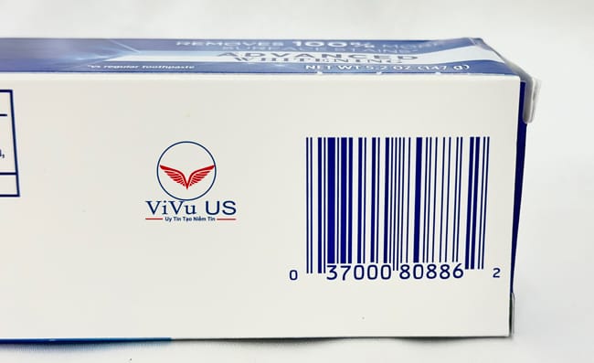 ma vach Kem đánh răng Crest 3D White 147g