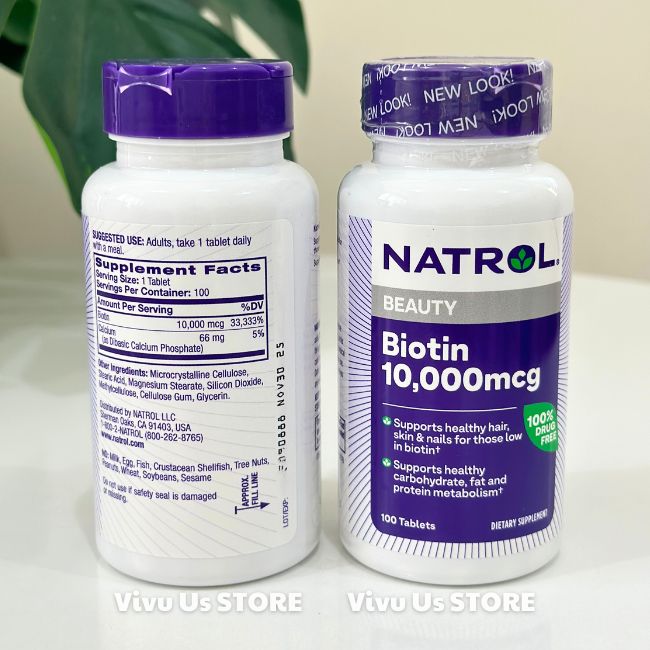 Natrol Biotin 10000mcg