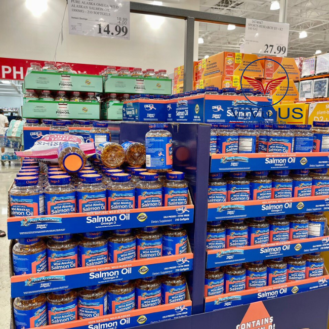 vien uonng dau ca hoi Pure Alaska Omega 3