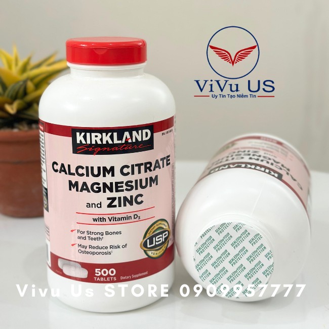 cach phan biet hang that va gia vien uong bo sung calcium citrate magnesium and zinc with vitamin d3