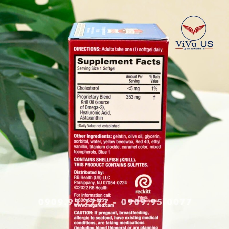 Thành Phần Megared Joint Care