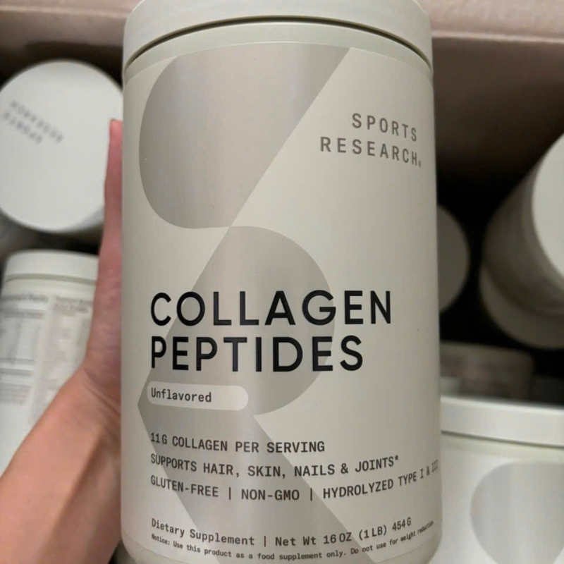 Collagen Peptides Unflavored Types I & Iii 454g