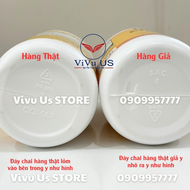 Cách Phân Biệt Hàng Thật Giả Viên Uống Dầu Cá Fish Oil Kirkland