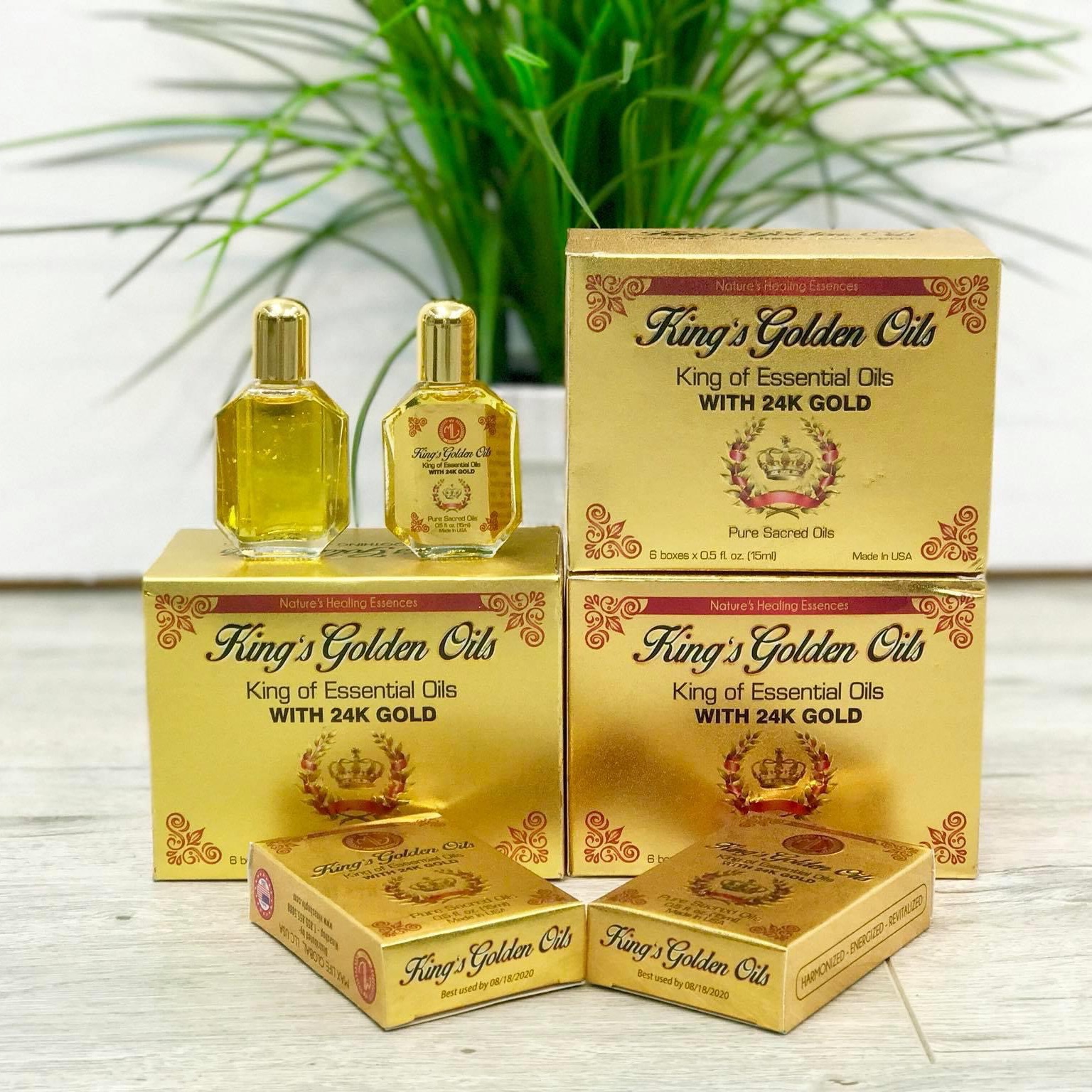Dầu Vàng Thiên Tế King Golden Oils Hàng Nội Địa Mỹ Xách Tay Từ Mỹ